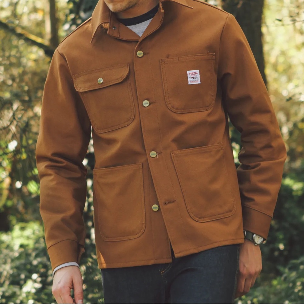 POINTER CHORE COAT BROWN DUCK